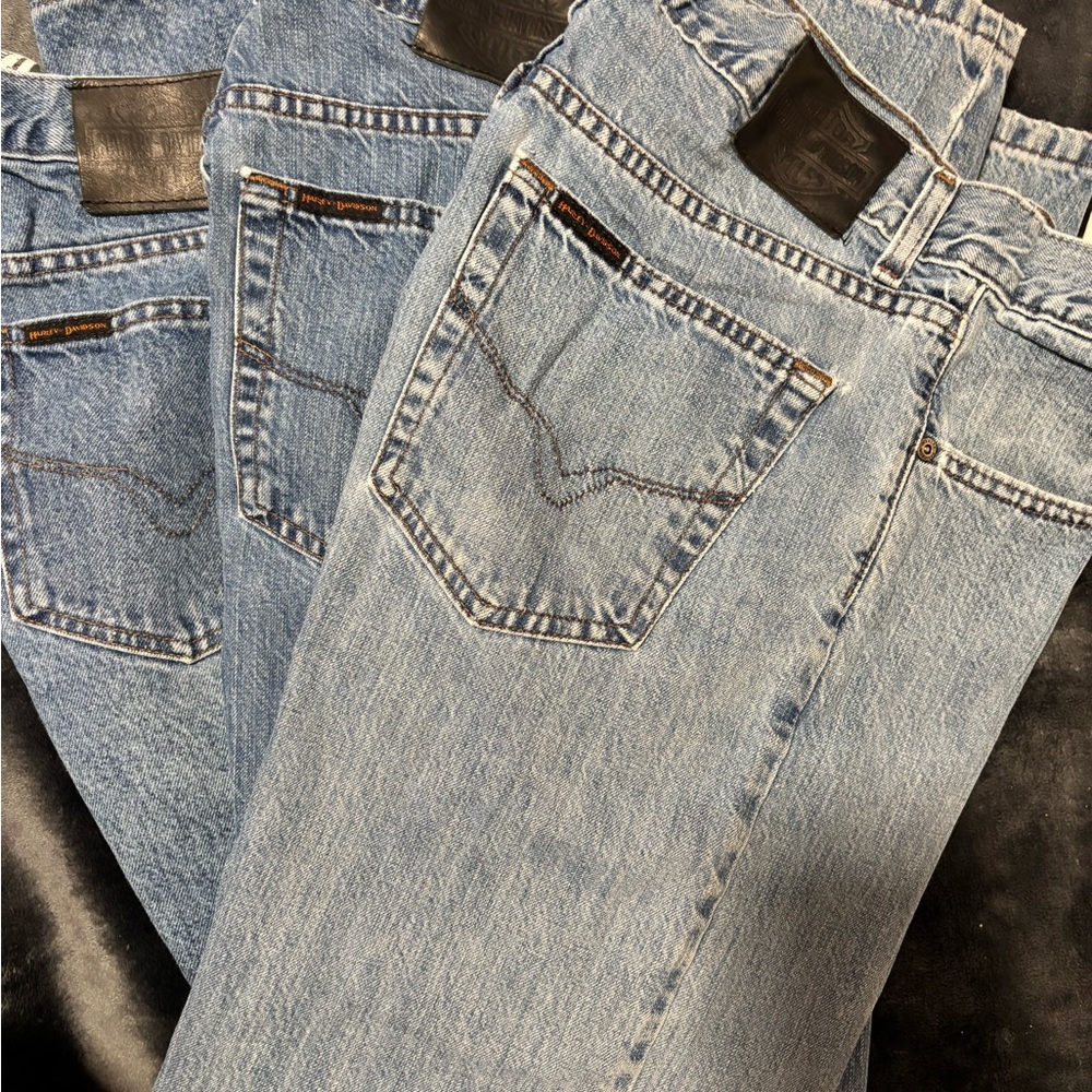 Harley-Davidson Light Blue Denim Jeans